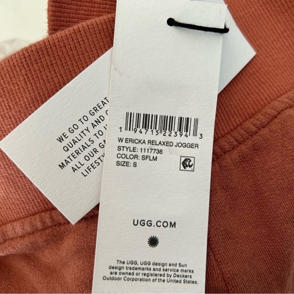New UGG Ericka Relaxed Jogger Pants | Size Small - Picture 8 of 8
